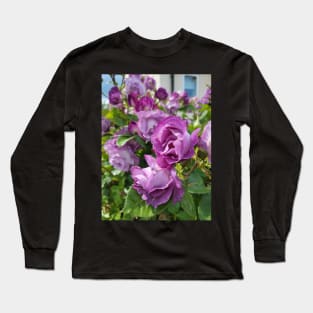 gift, for birthday happy birthday beautiful, flower Long Sleeve T-Shirt